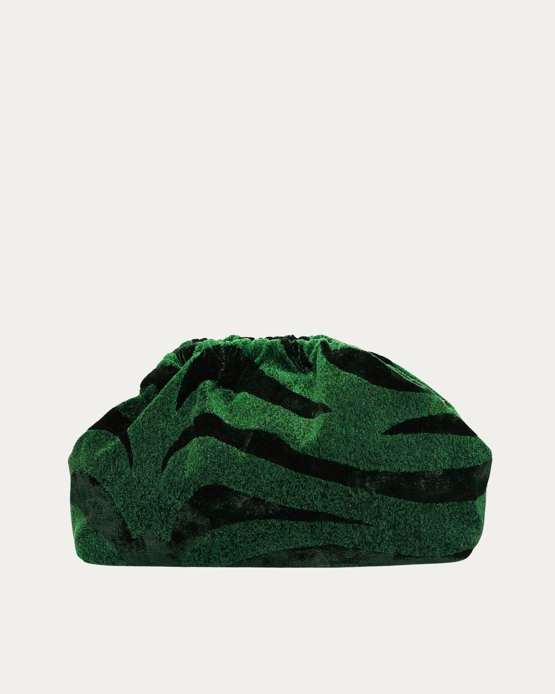 ANIMAL VELVET PETROL BUCKET BAG