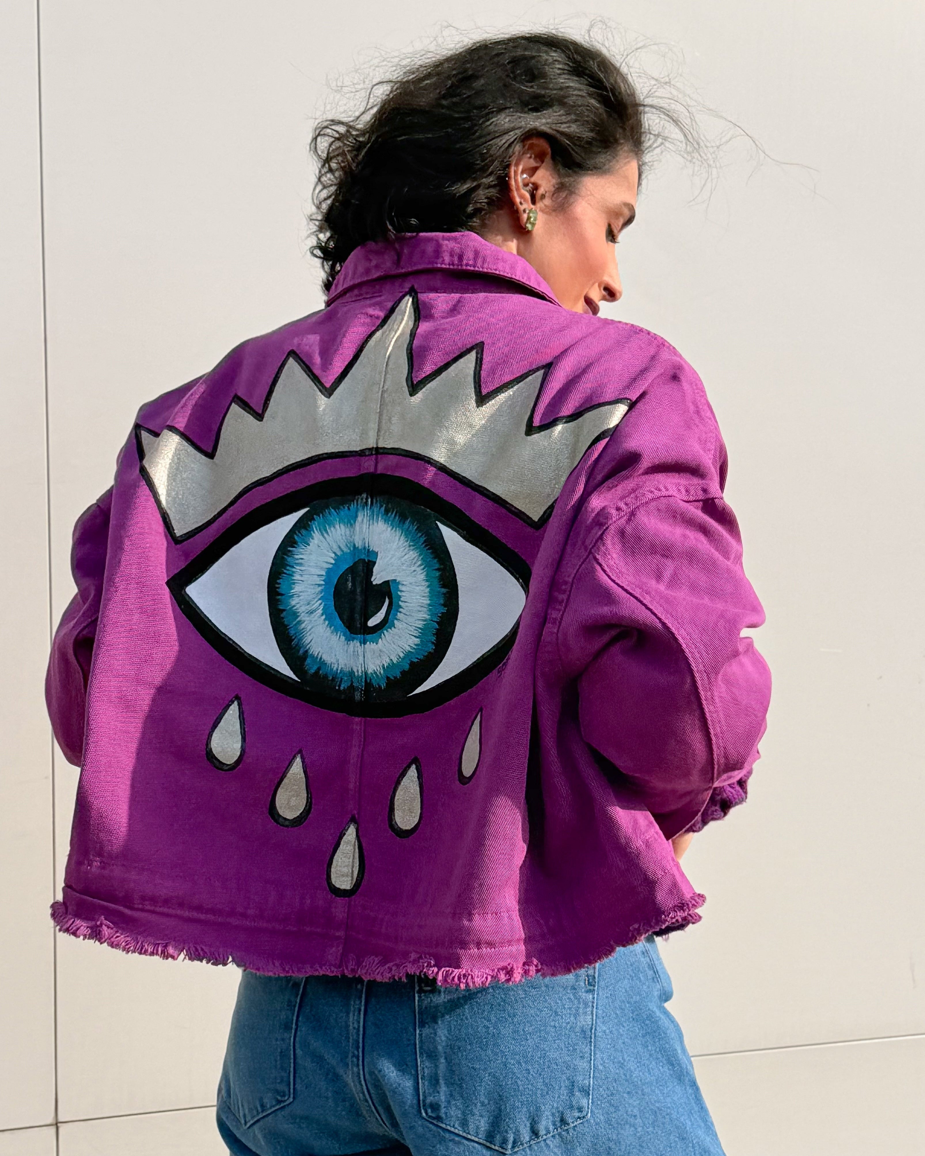 JACKET MAGENTA BLOOM
