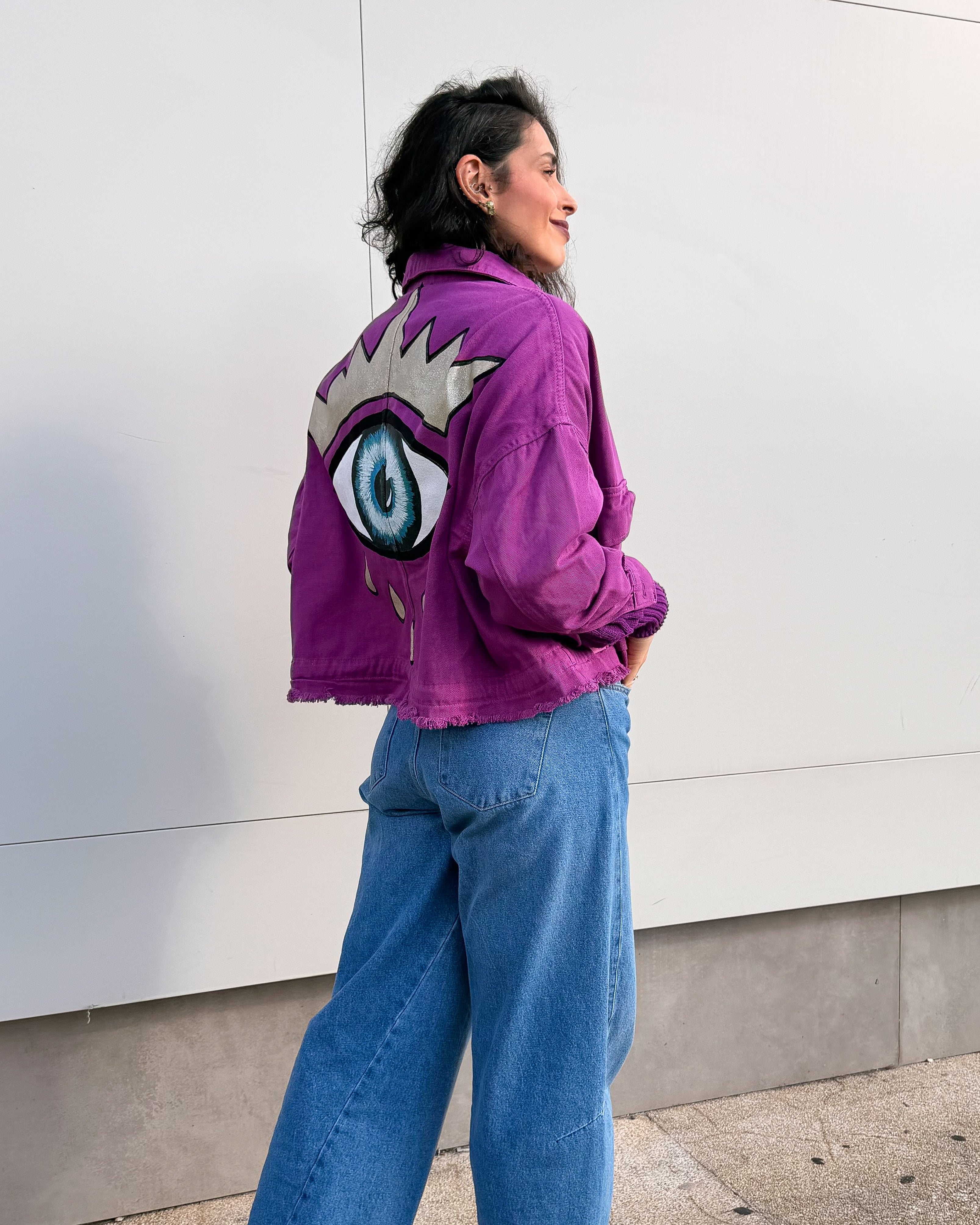 JACKET MAGENTA BLOOM
