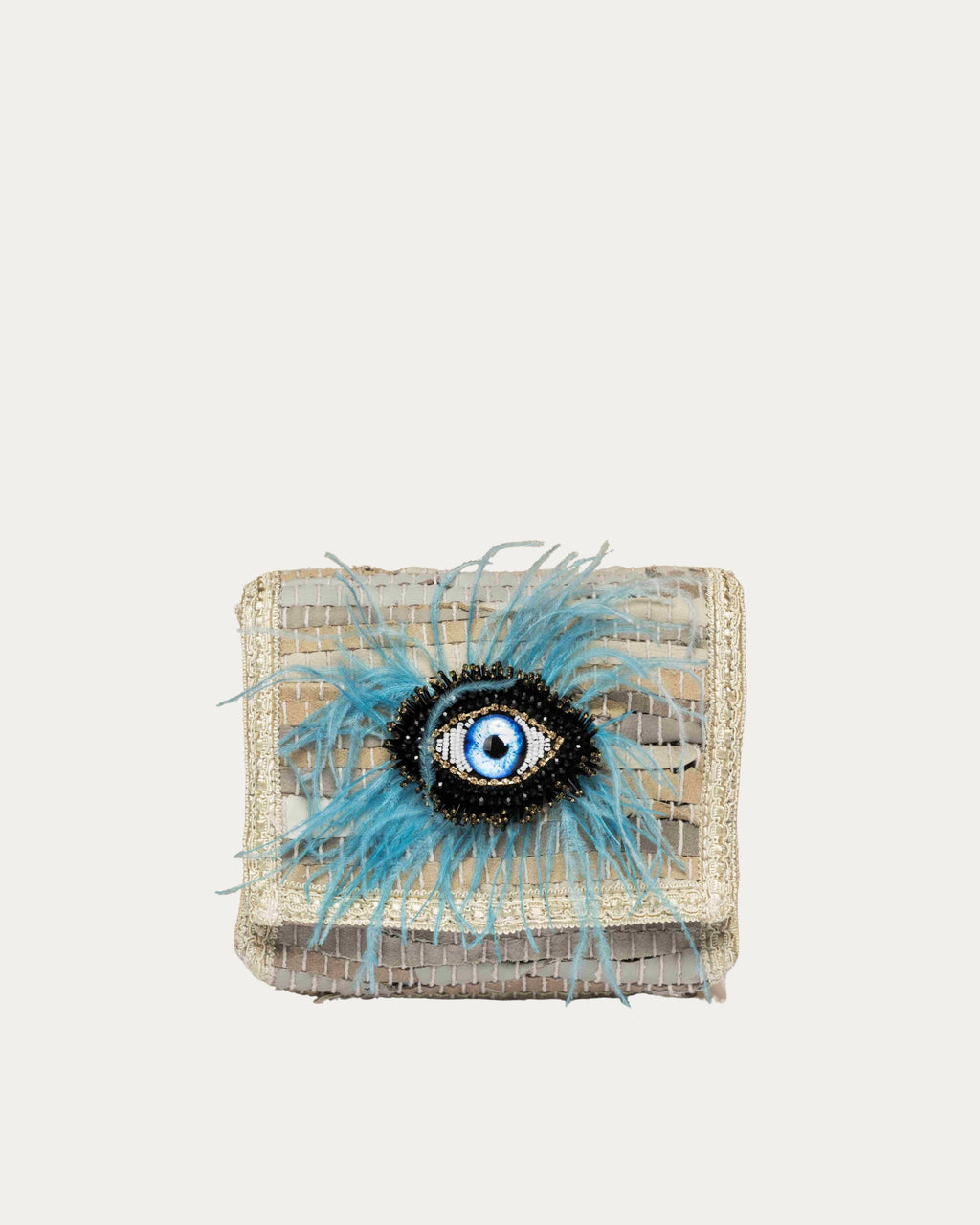 FEATHER KILIM BLUE