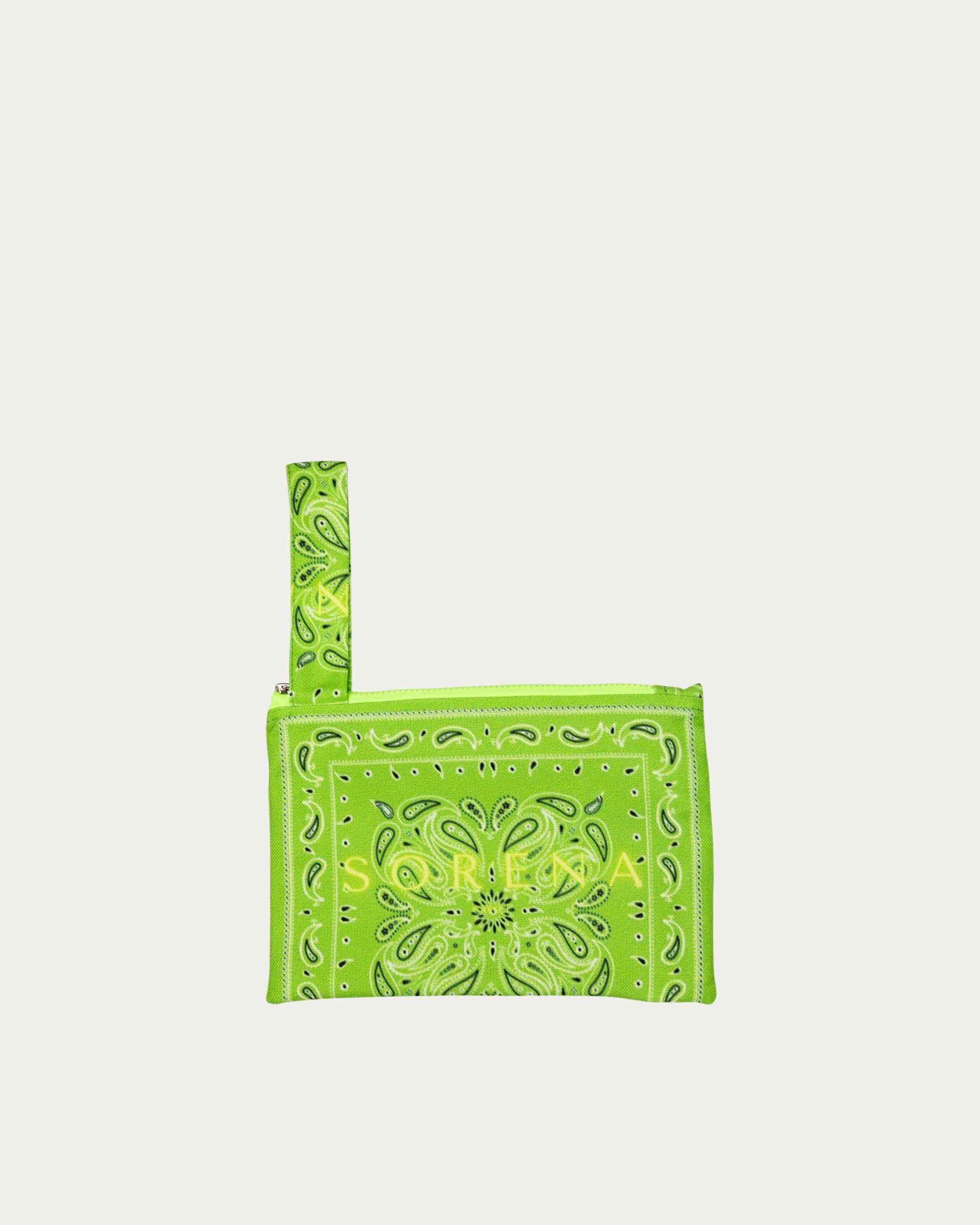 LUCKY NECESSAIRE BANDANA GREEN SMALL