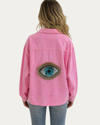 JACKET GOLDEN EYE PINK