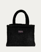 TEDDY BLACK MEDIUM TOTE BAG