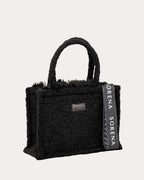 TEDDY BLACK MEDIUM TOTE BAG
