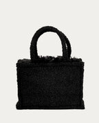 TEDDY BLACK MEDIUM TOTE BAG