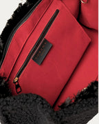 TEDDY BLACK MEDIUM TOTE BAG