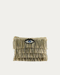 FOFI CLUTCH BROWN-BEIZE