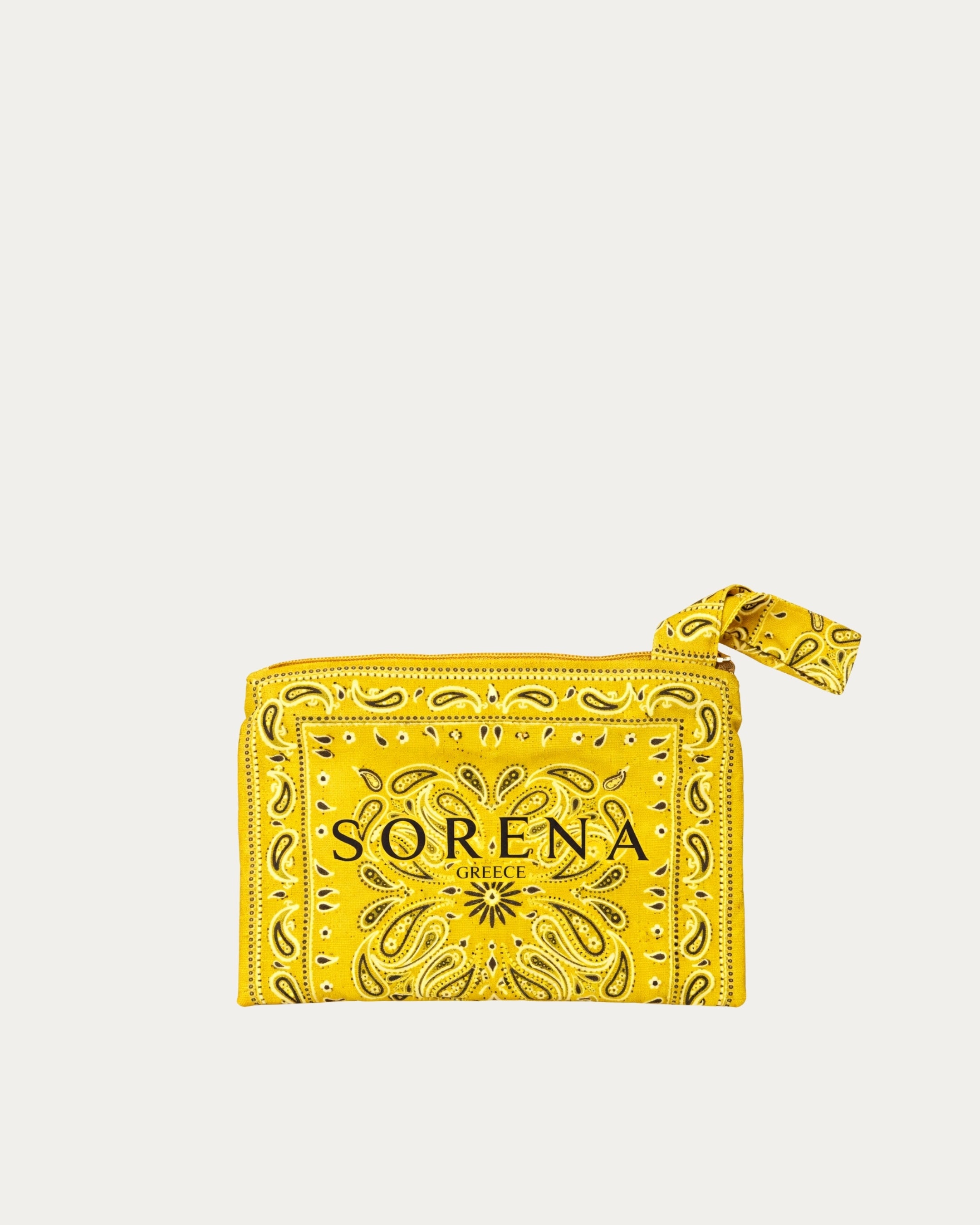 LUCKY NECESSAIRE BANDANA YELLOW BIG