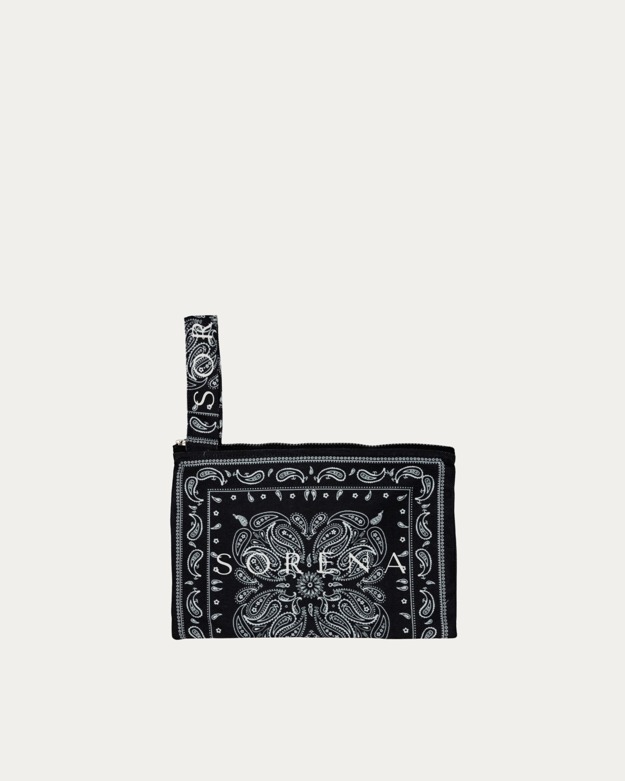 LUCKY NECESSAIRE BANDANA BLACK SMALL