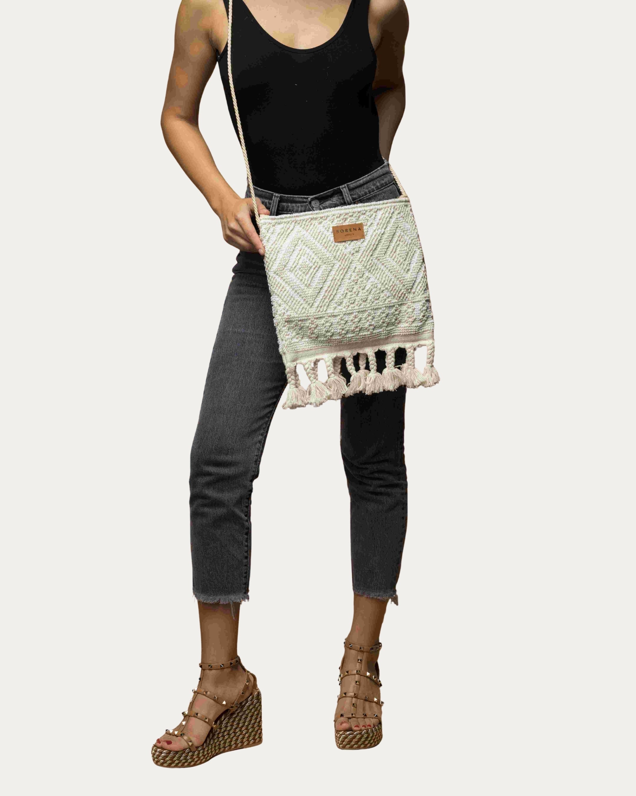 TAGARI BAG WHITE