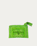 LUCKY NECESSAIRE BANDANA GREEN BIG