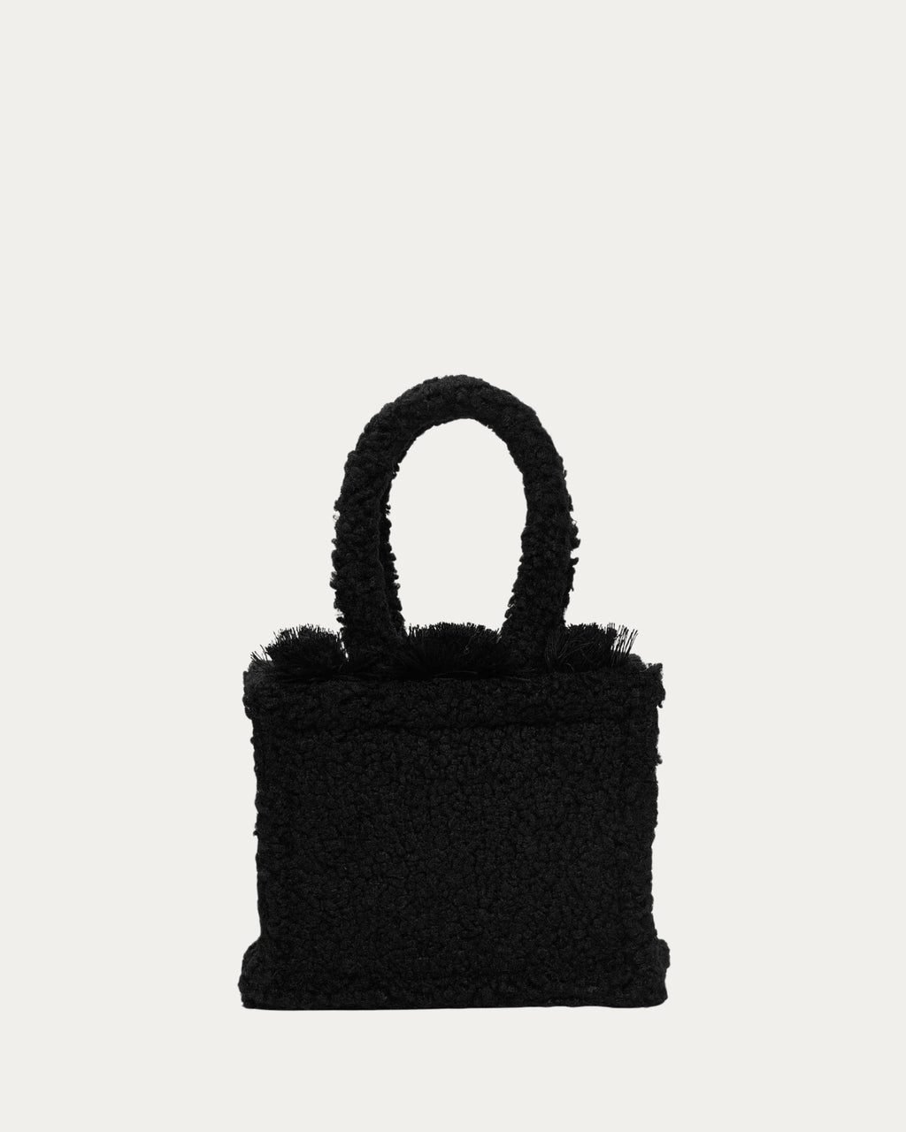 TEDDY BLACK MINI TOTE BAG