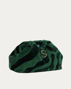 ANIMAL VELVET PETROL BUCKET BAG