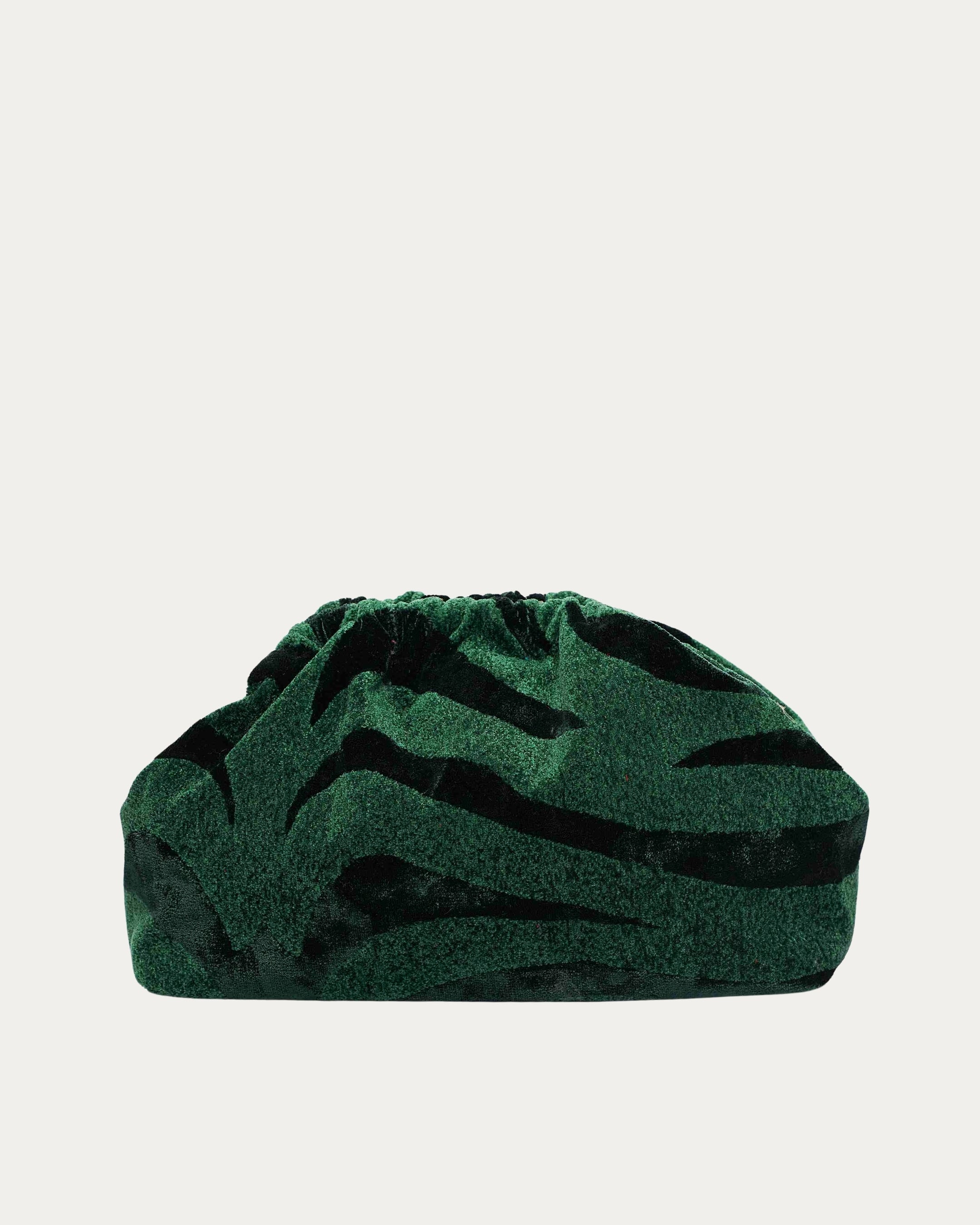 ANIMAL VELVET PETROL BUCKET BAG