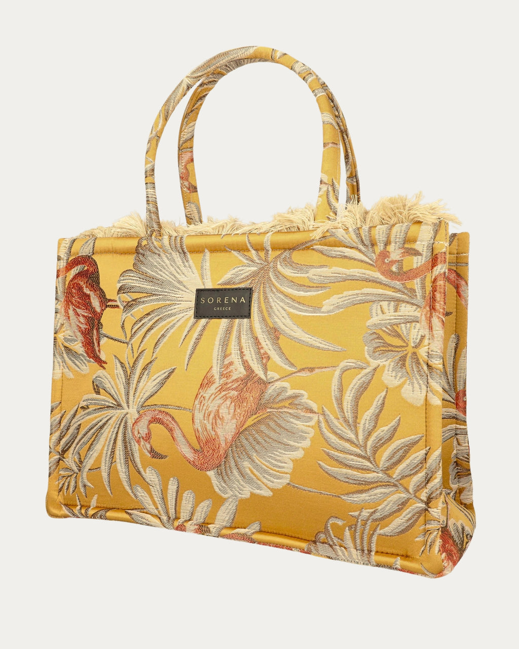 ISLA YELLOW LARGE TOTE BAG
