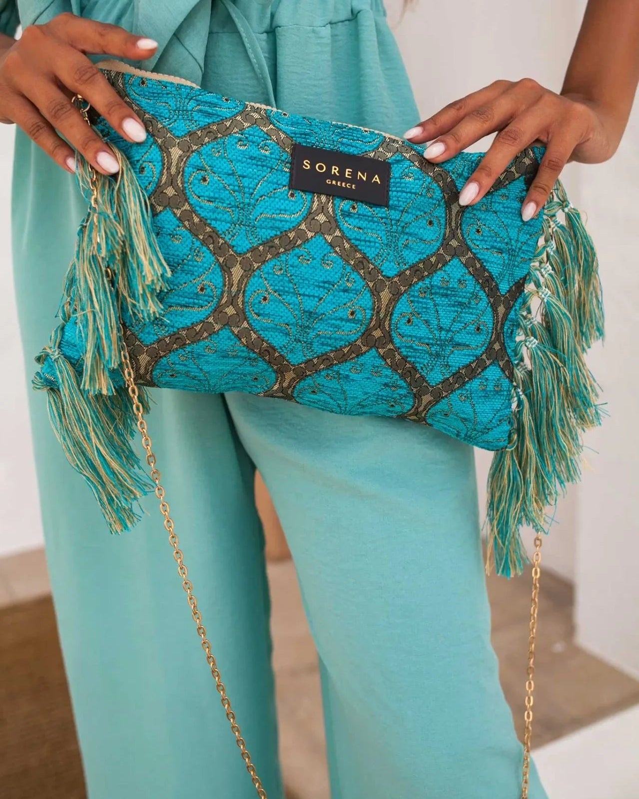 ICARUS TASSEL CLUTCH