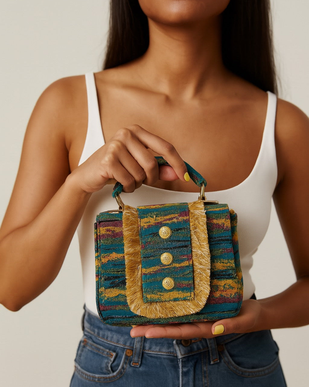 LOULOU COLLECTION BLUE RAINBOW