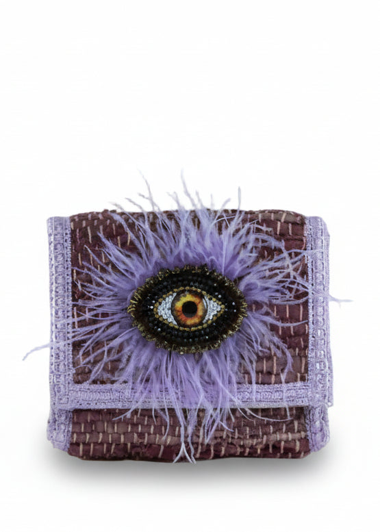 FEATHER KILIM VIOLET