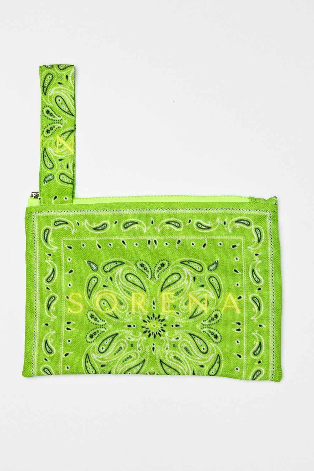 LUCKY NECESSAIRE BANDANA GREEN SMALL