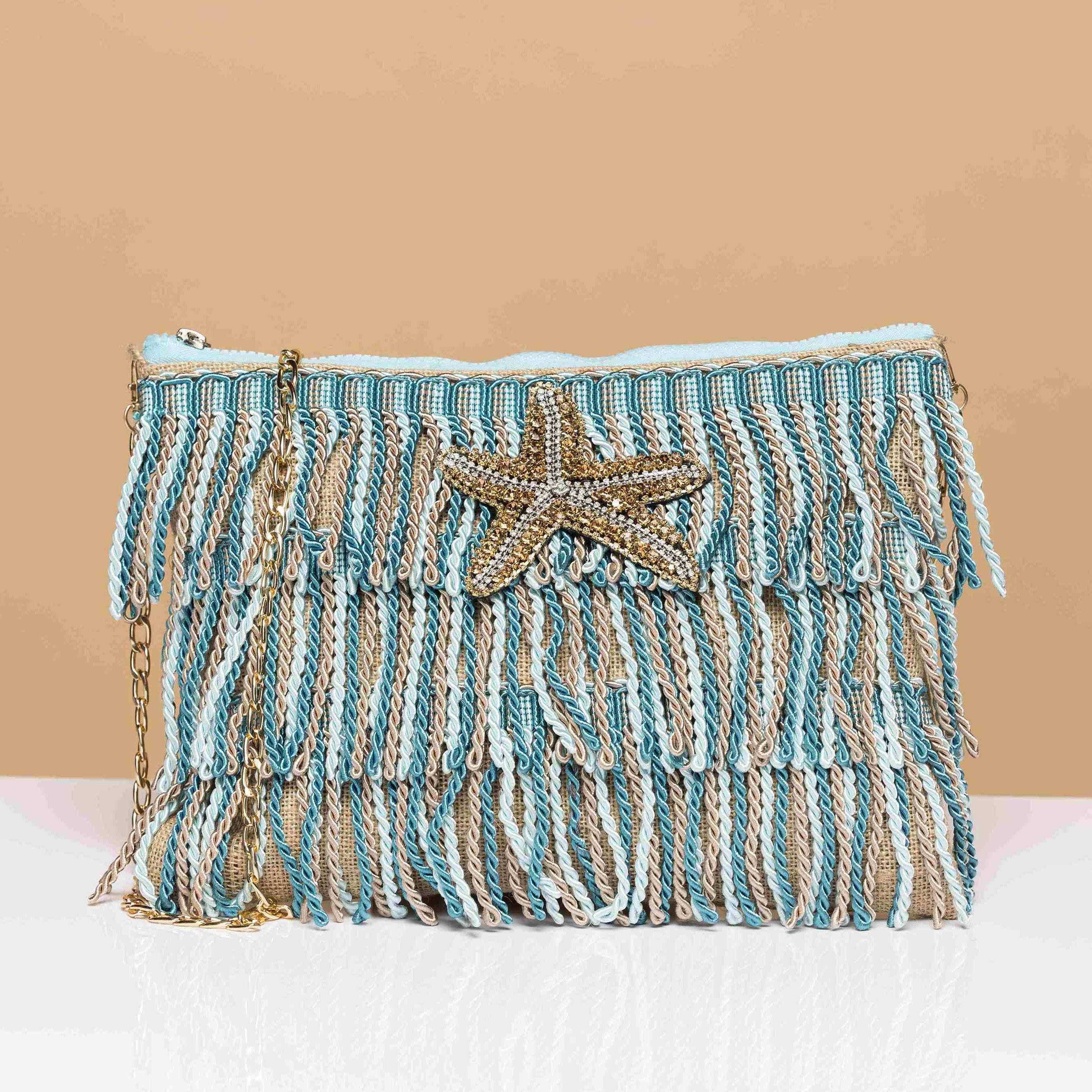 ASTERIAS BLUE CLUTCH