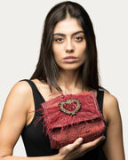 FEATHER KILIM RED
