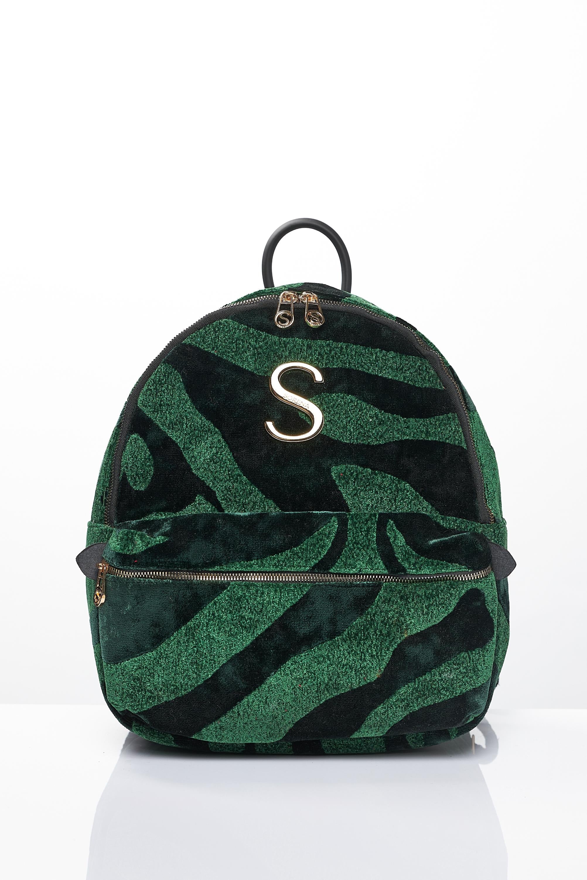 ANIMAL VELVET PETROL BACKPACK