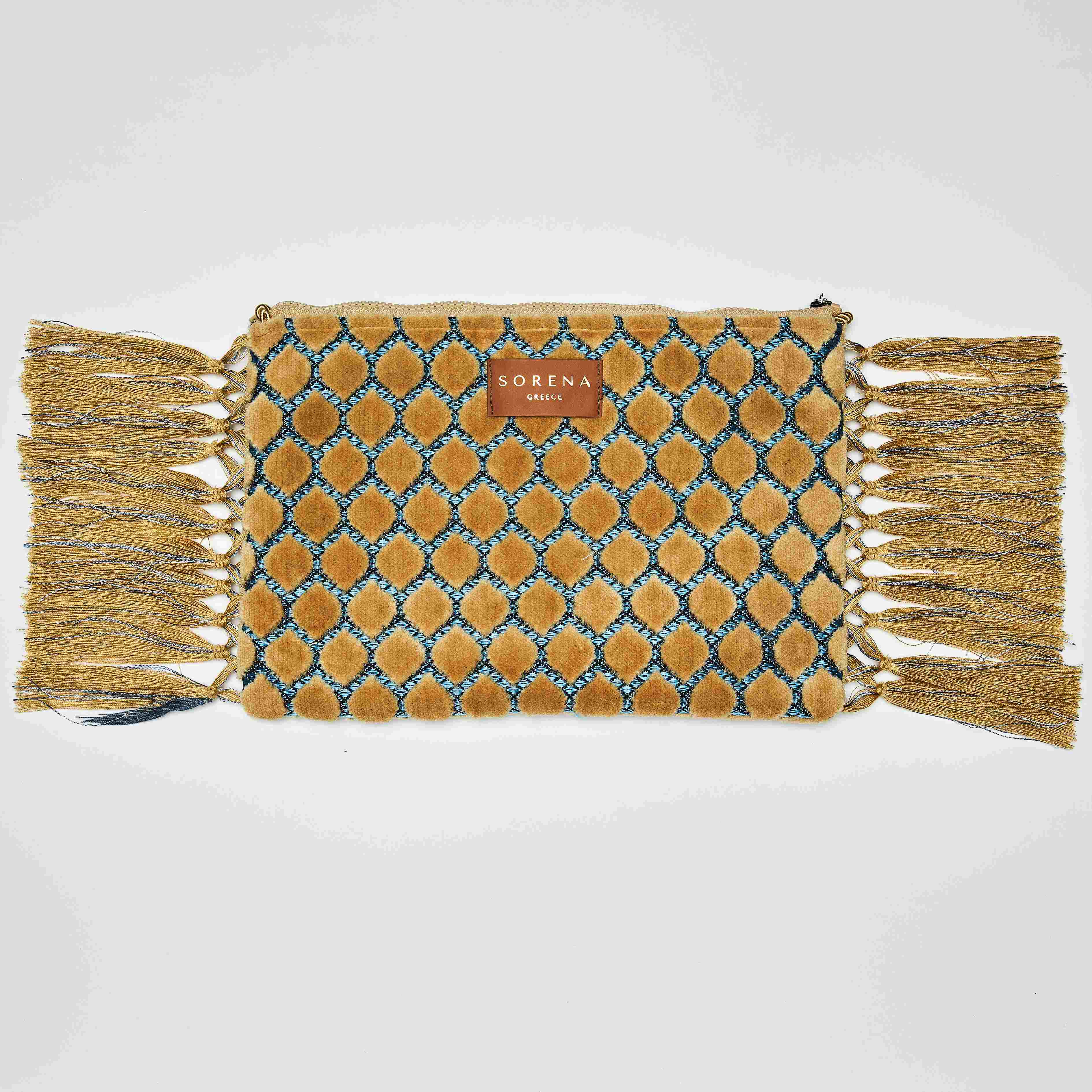 ATHENA TASSEL CLUTCH