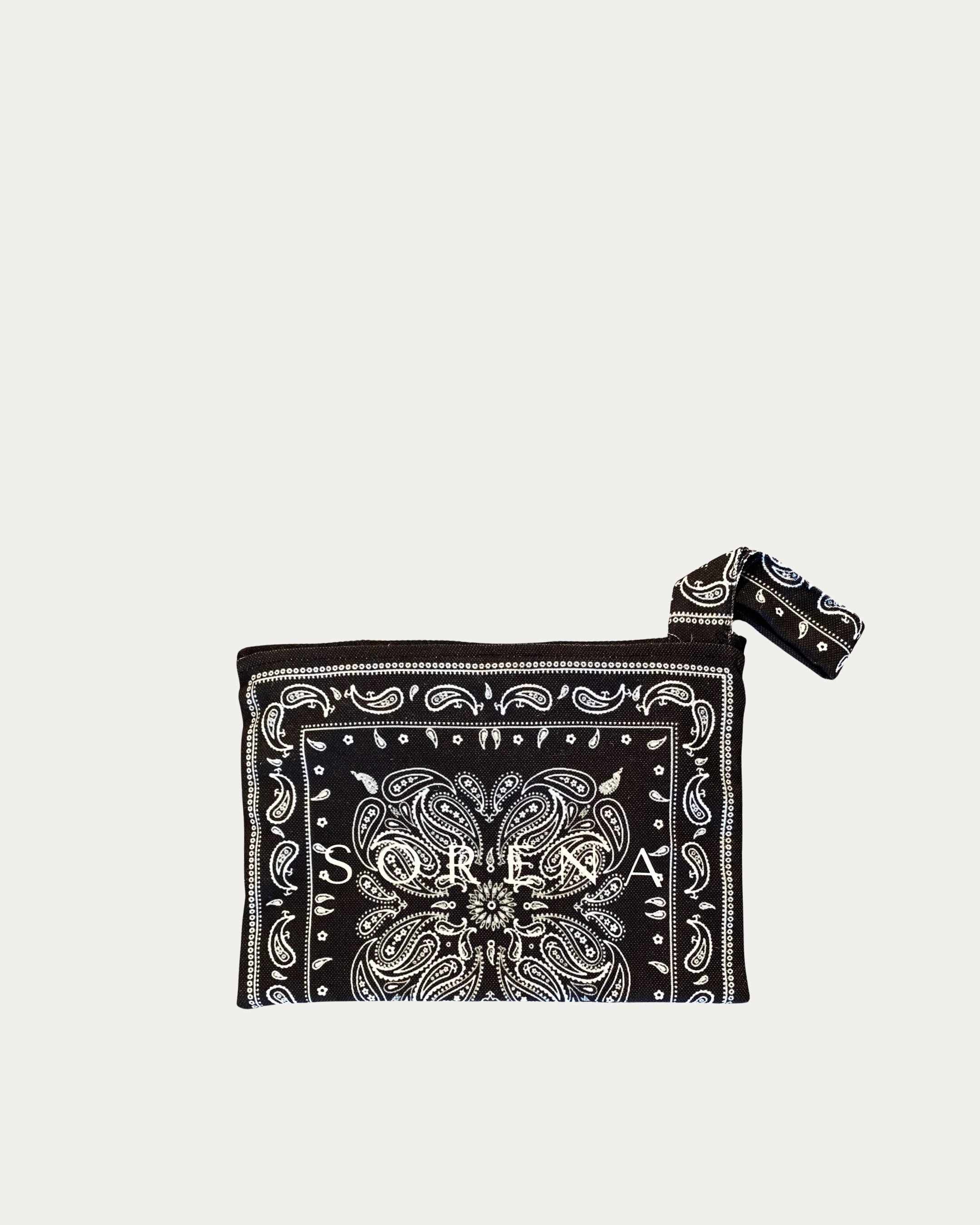LUCKY NECESSAIRE BANDANA BLACK BIG