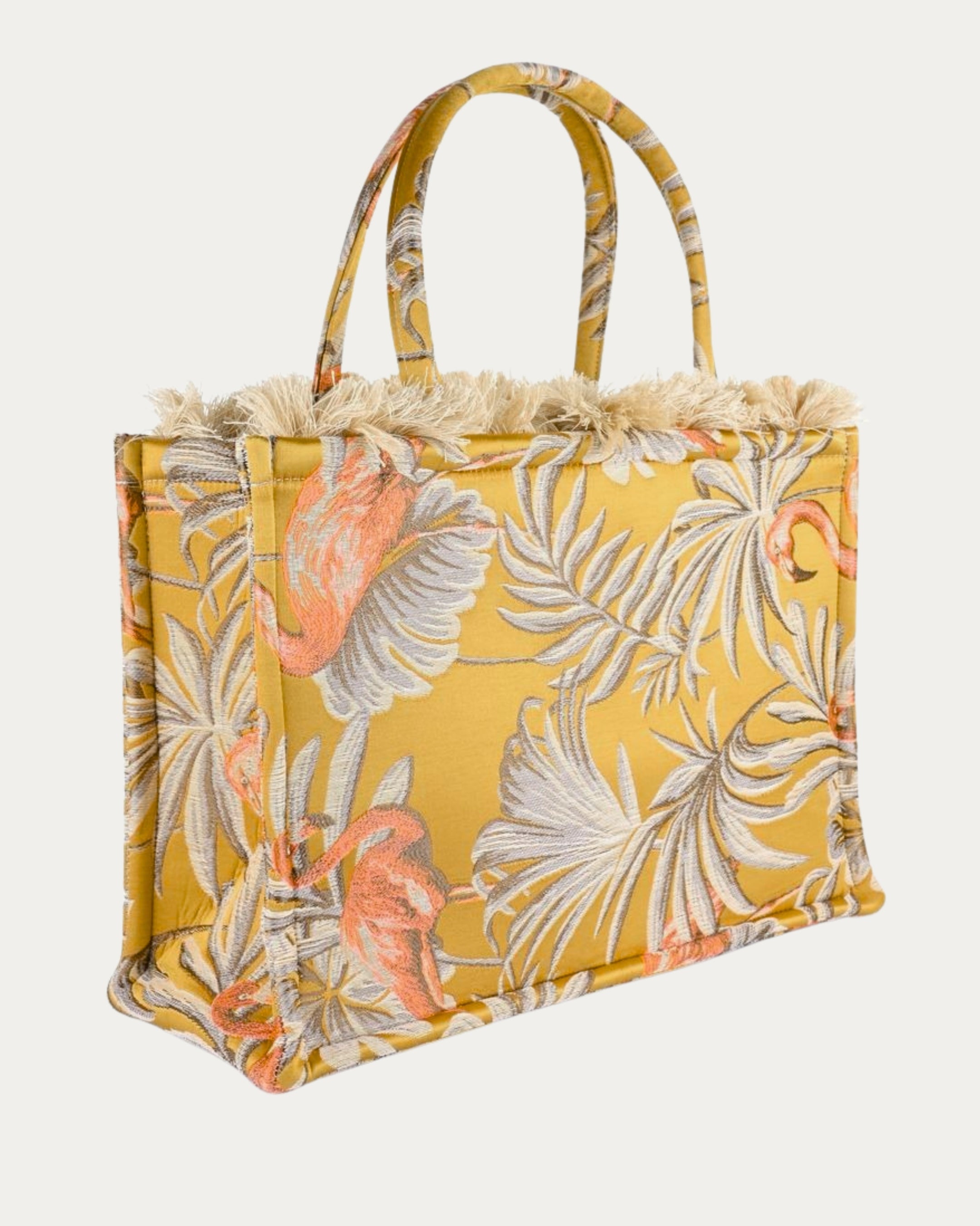 ISLA YELLOW LARGE TOTE BAG
