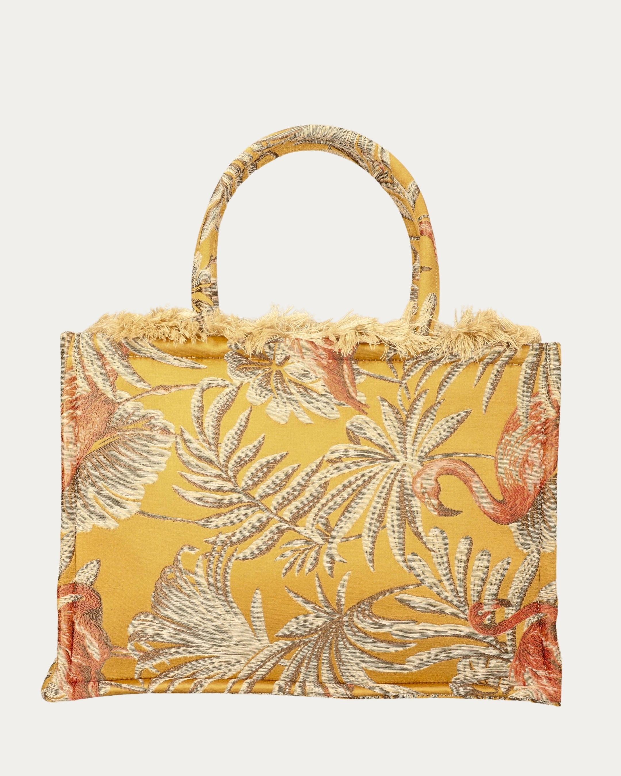 ISLA YELLOW LARGE TOTE BAG