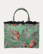 ISLA GREEN LARGE TOTE BAG