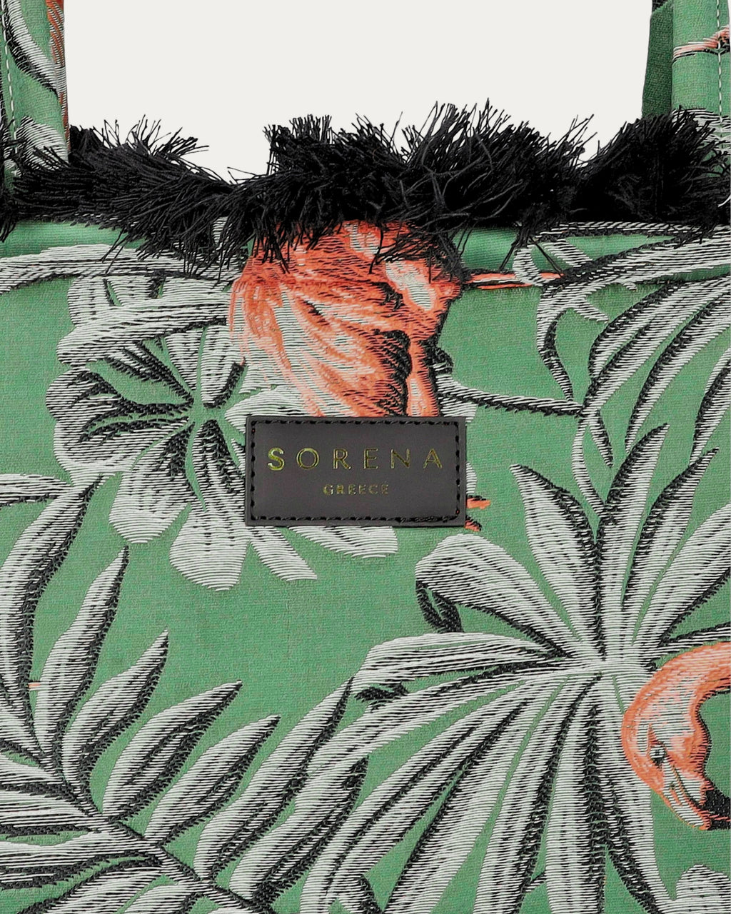 ISLA GREEN LARGE TOTE BAG