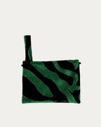 ANIMAL VELVET PETROL CLUTCH
