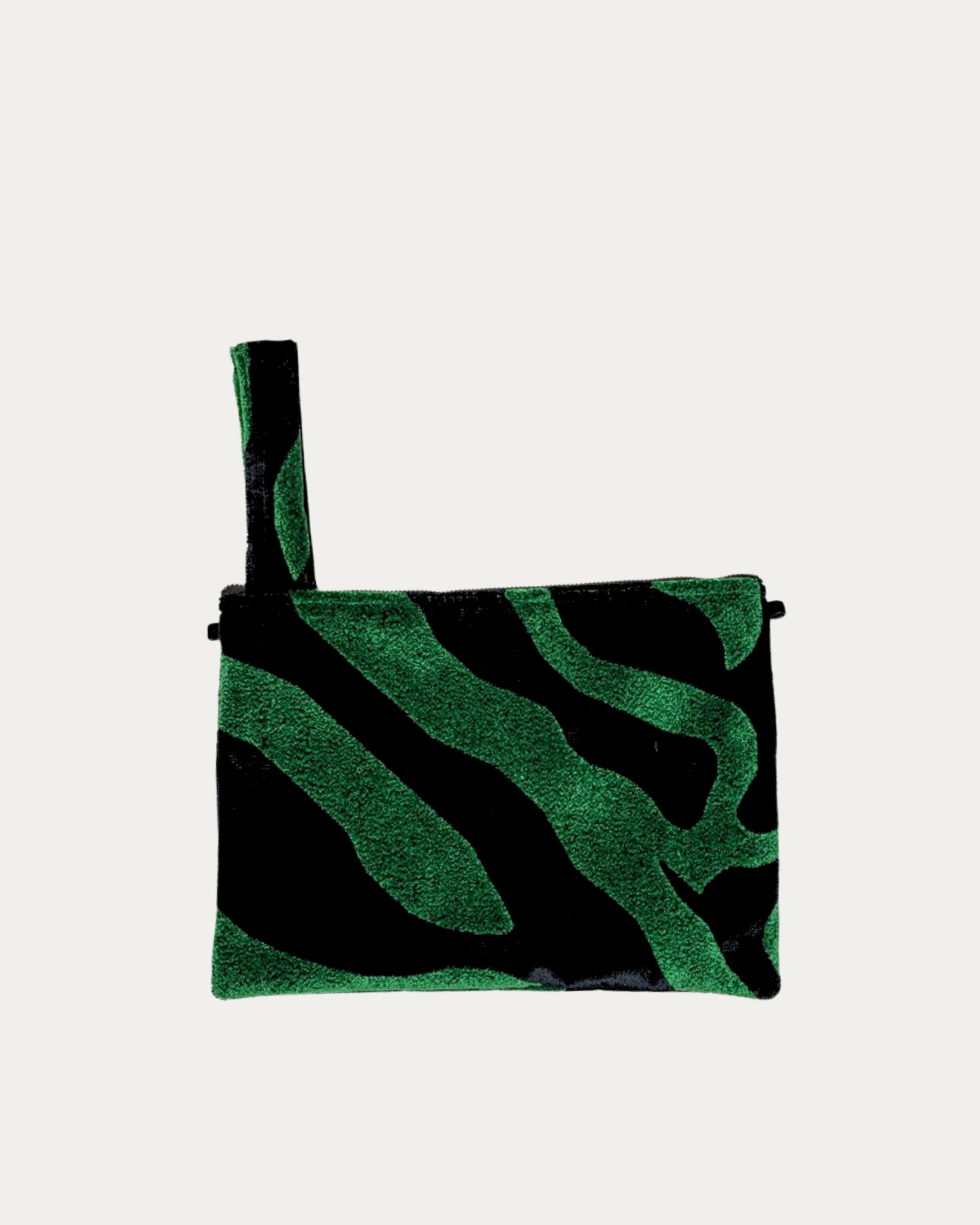 ANIMAL VELVET PETROL CLUTCH