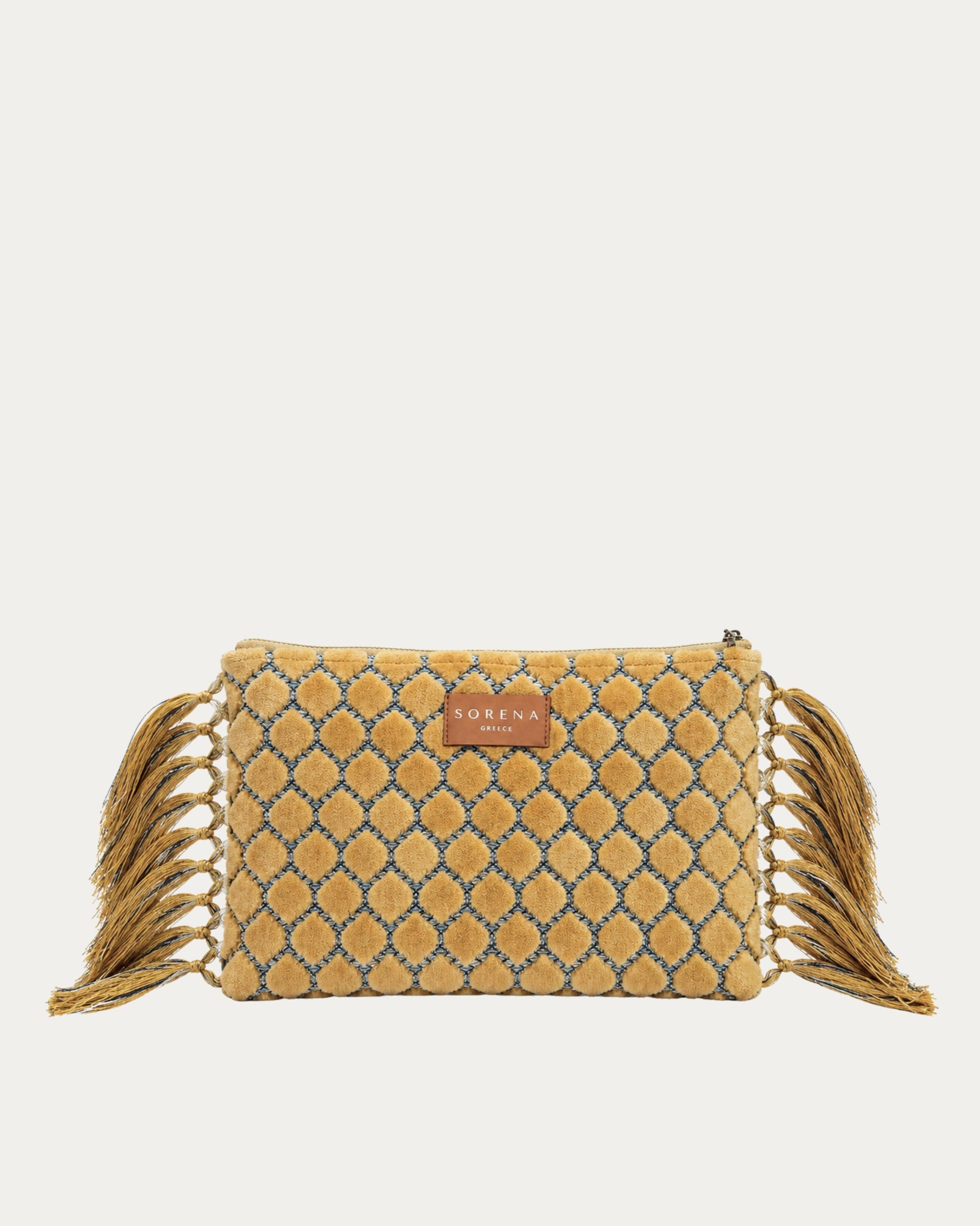 ATHENA TASSEL CLUTCH