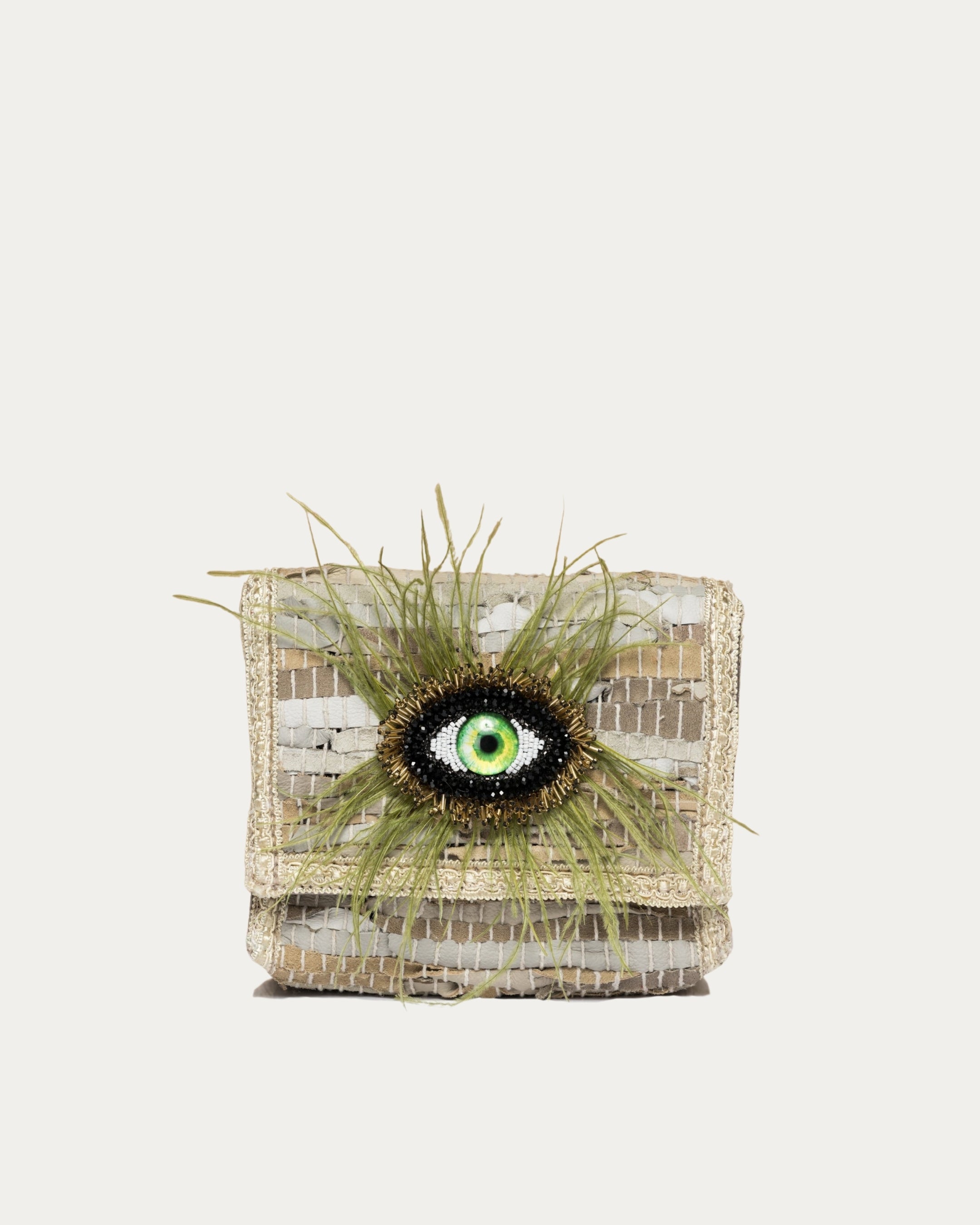 FEATHER KILIM GREEN