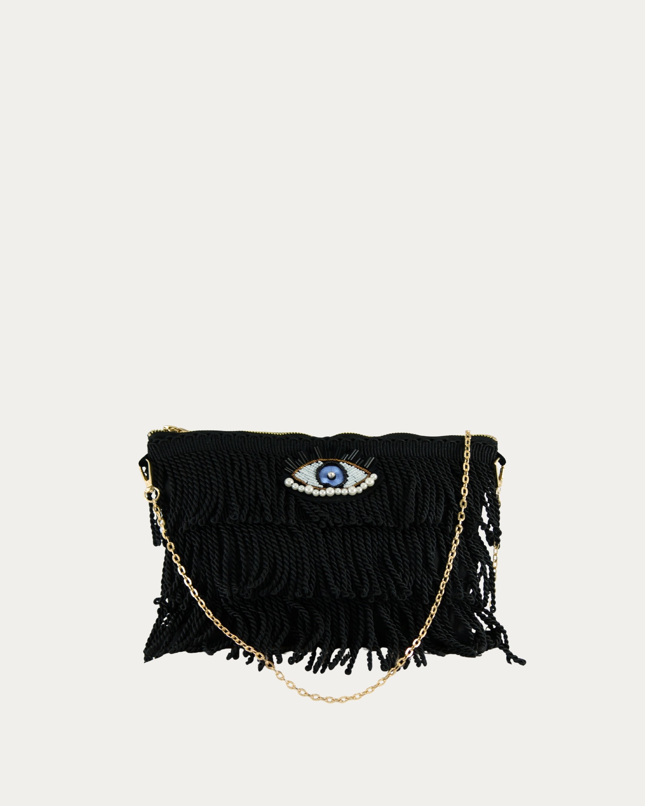 FOFI CLUTCH BLACK