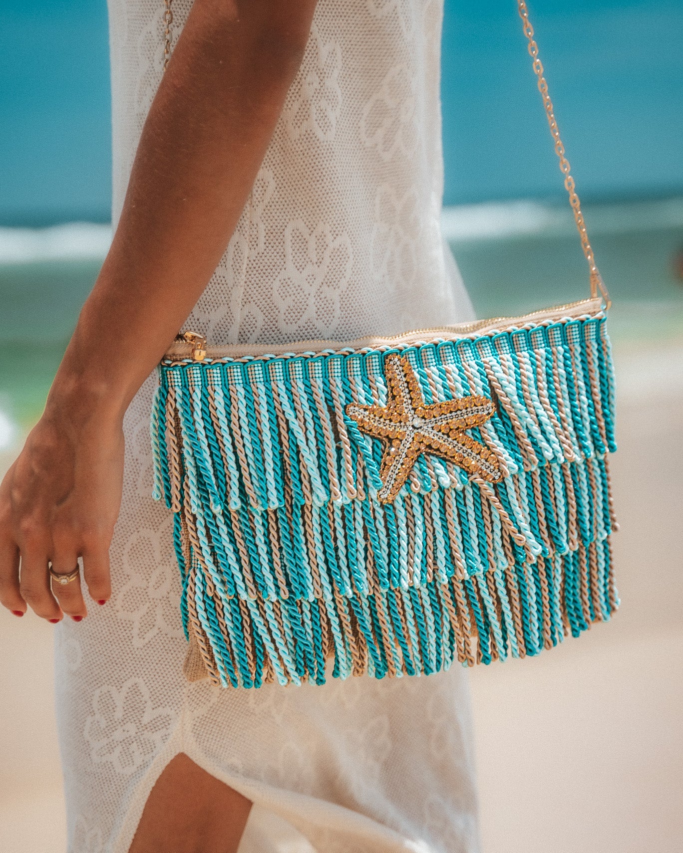 ASTERIAS BLUE CLUTCH