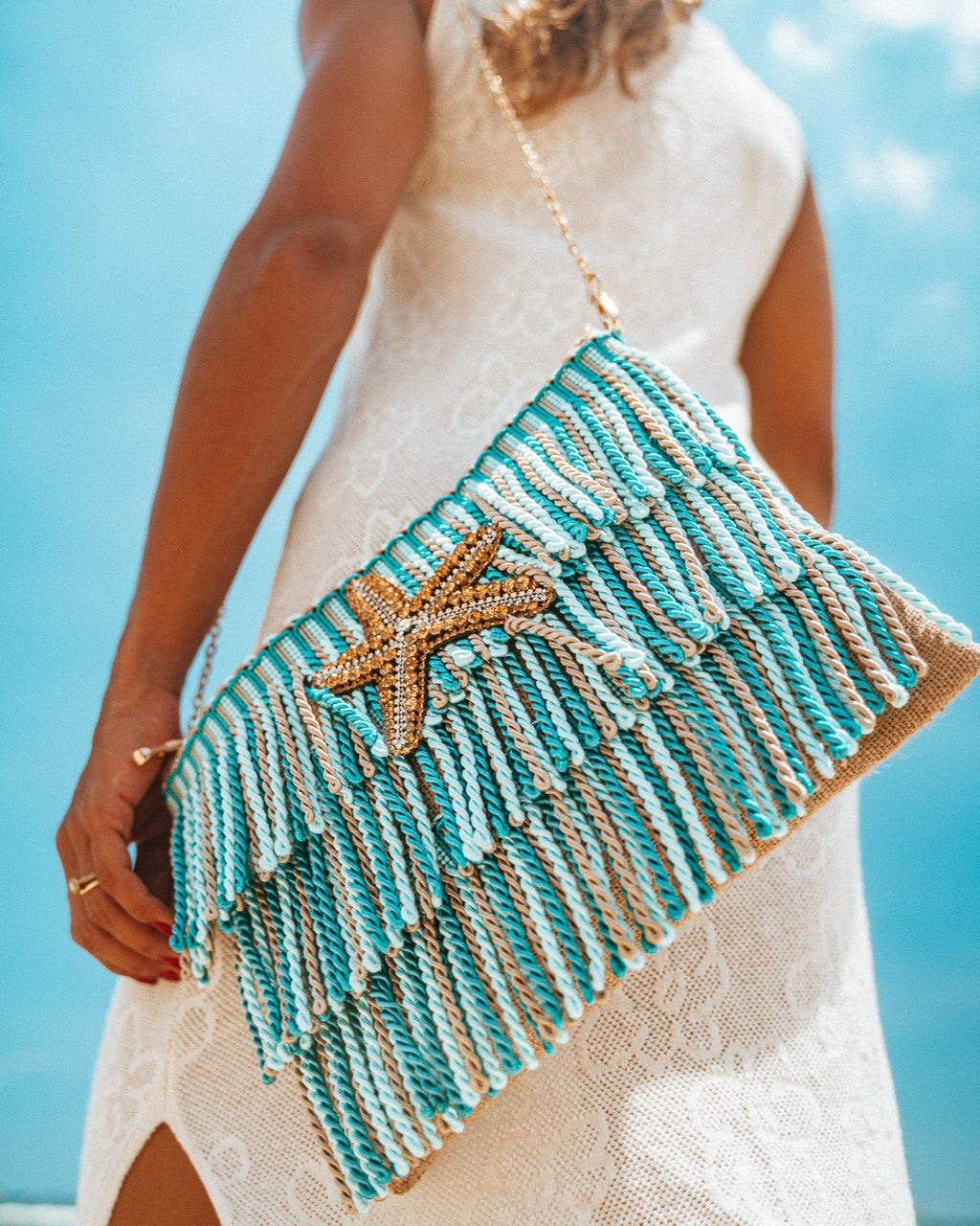 ASTERIAS BLUE CLUTCH