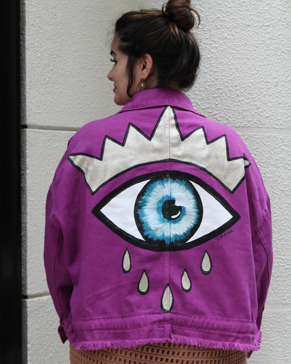 JACKET MAGENTA BLOOM