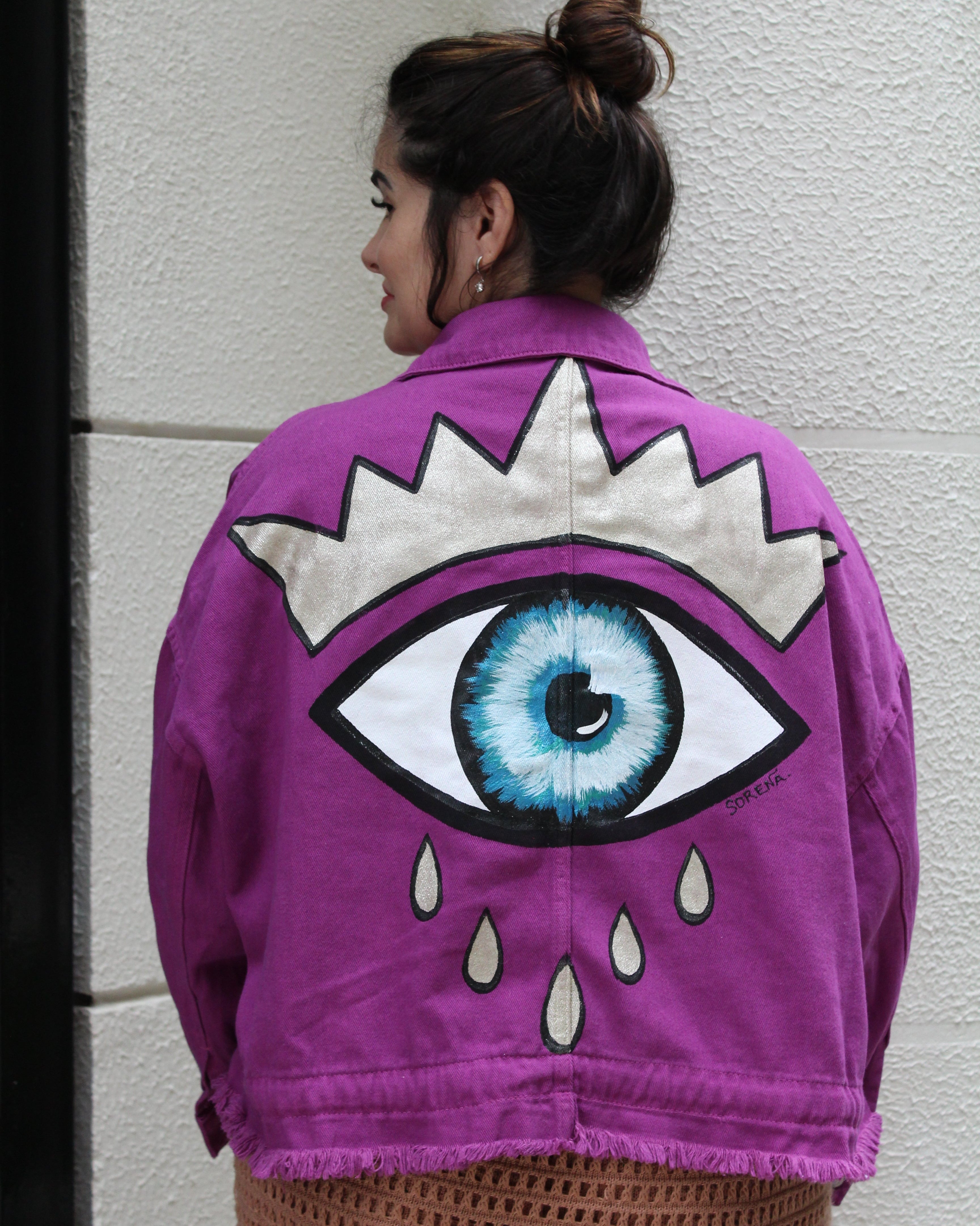 JACKET MAGENTA BLOOM
