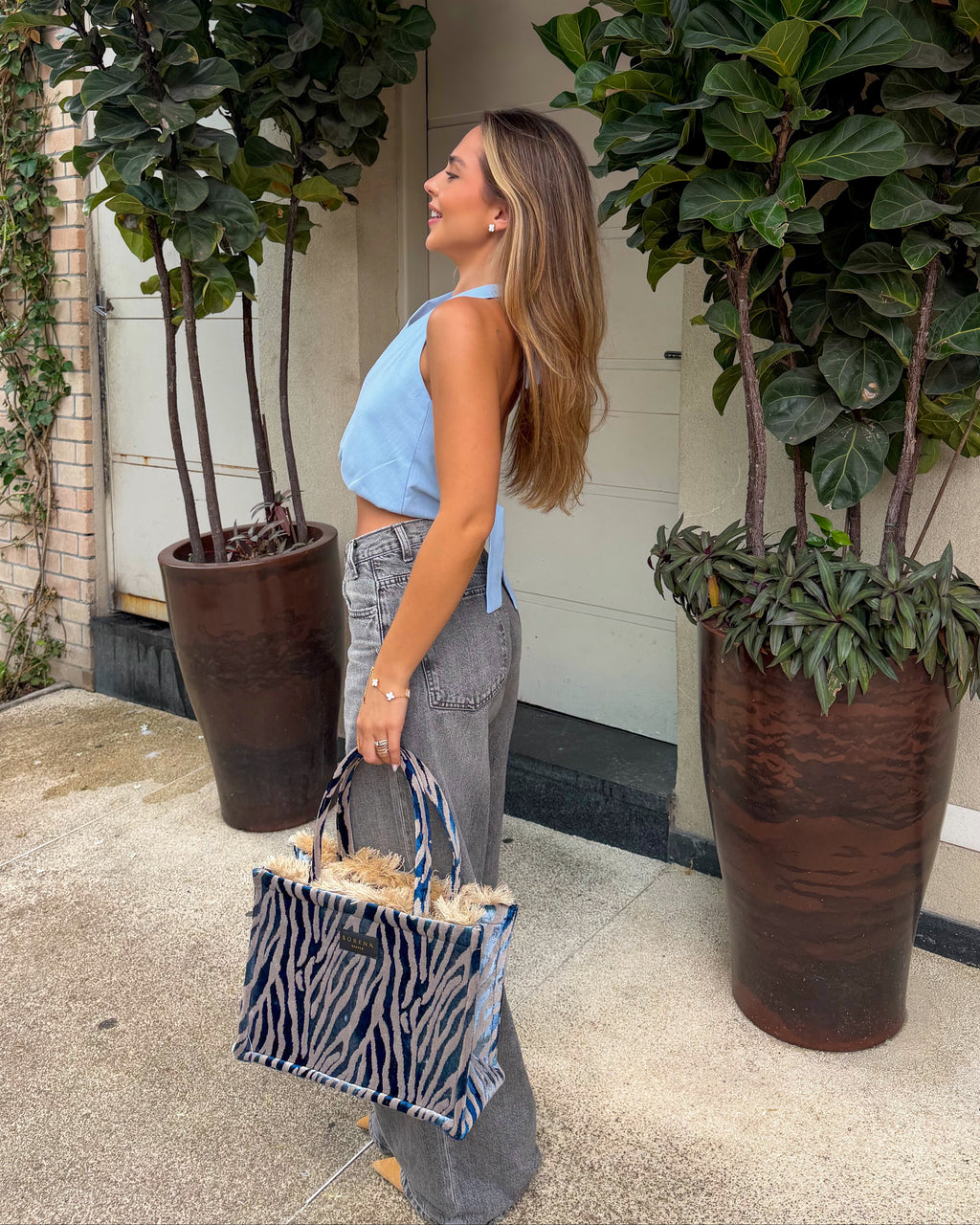 OCEAN MEDIUM TOTE BAG