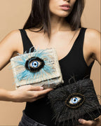 FEATHER KILIM BLACK