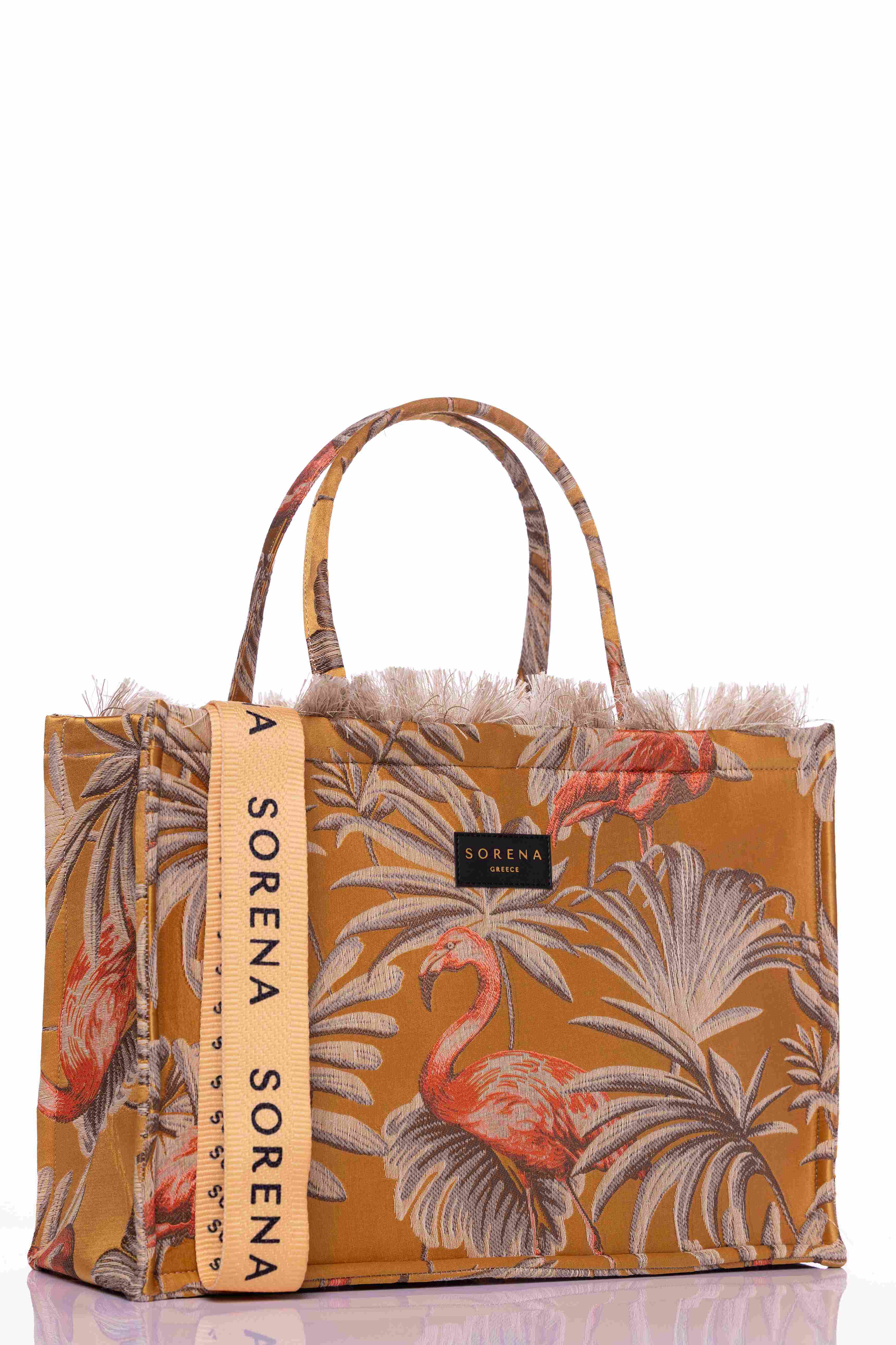 ISLA YELLOW LARGE TOTE BAG