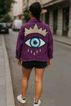 JACKET MAGENTA BLOOM