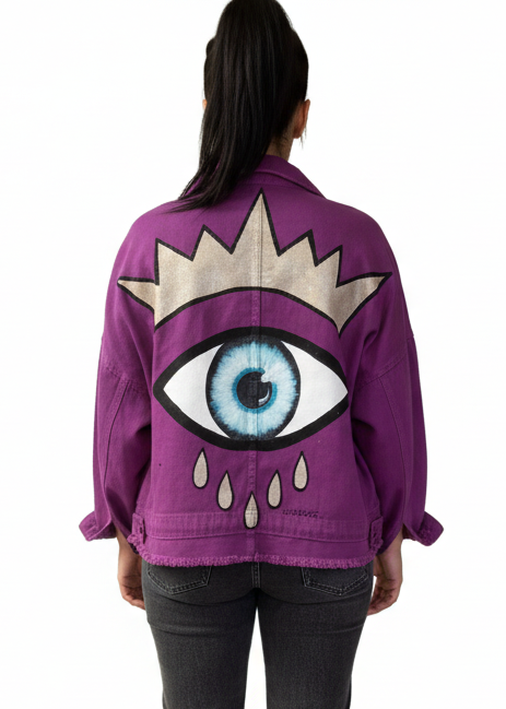 JACKET MAGENTA BLOOM