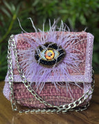 FEATHER KILIM VIOLET