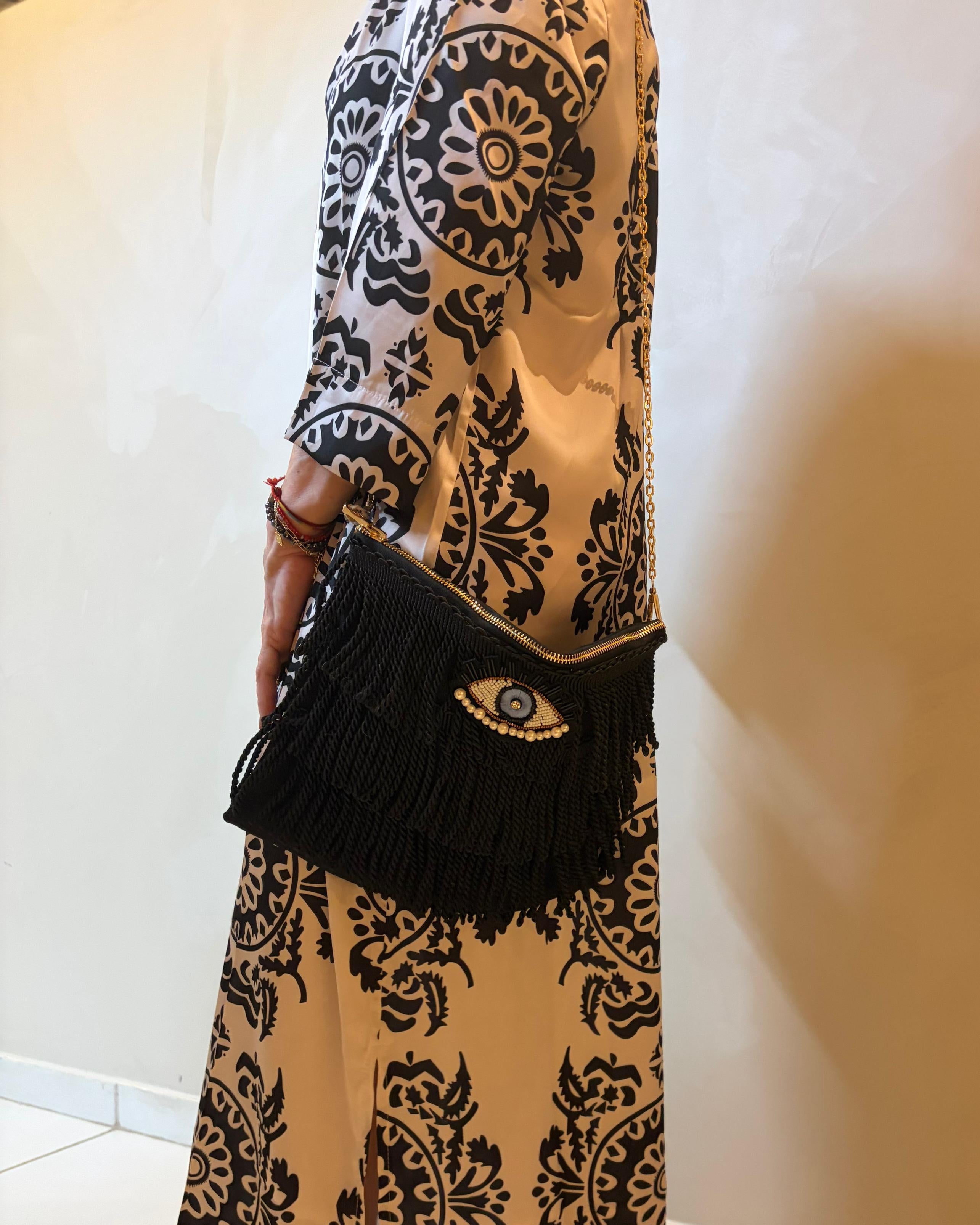 FOFI CLUTCH BLACK