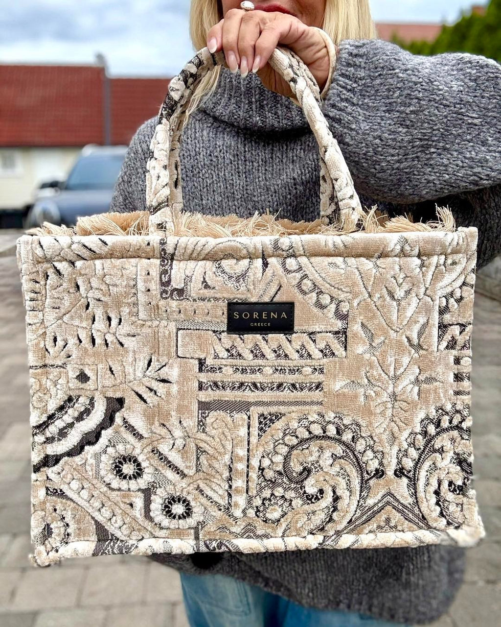 ANGELINA LARGE TOTE BAG
