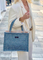 CYCLADES MEDIUM TOTE BAG